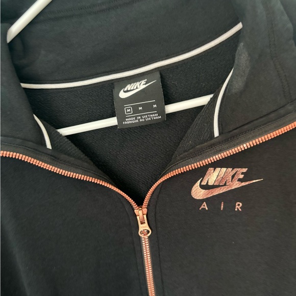 Gold zipper Nike air 1/4 zip - Picture 2 of 2